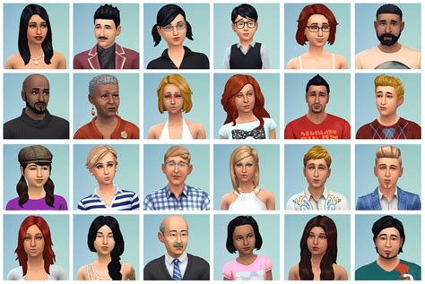 base game sims characters|sims 4 npc characters list.